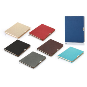 İL-6471 Termoderi Kapaklı Defter ( 15 x 21 cm )