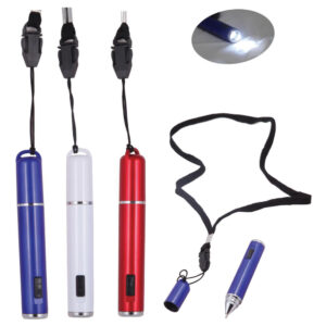 İL-8615 Boyun Askılı Tükenmez Kalem, Penlight