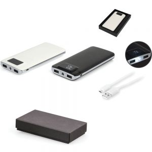 İL-7425-12000 mAh Power Bank Mobil Şarj Cihazı (Dijital şarj göstergeli)