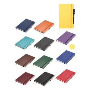 İL-6463 Termoderi Kapaklı Defter ( 13 x 21 cm )