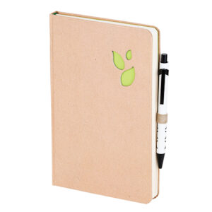 İL-6473 Kraft Sert Kapak Defter ( 13 x 21 cm )