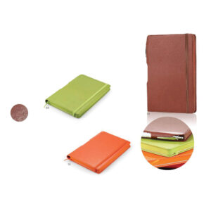 İL-6474 Termoderi Kapaklı Defter ( 14 x 22 cm )