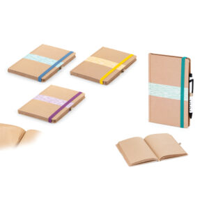 İL-6487 Kraft Sert Kapak Defter ( 13 x 21 cm )