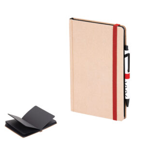 İL-6492 Kraft Sert Kapak Defter ( 9 x 14 cm )