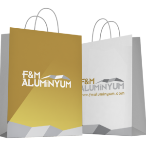 Büyük Boy Karton Çanta Dikey