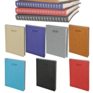 İL-6447 Termoderi Kapaklı Gizli Spiralli Ajanda